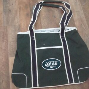 NEW‎ YORK JETS 12X15 BAG PURSE VINTAGE NEW TAILGATE HANDBAG TOTE